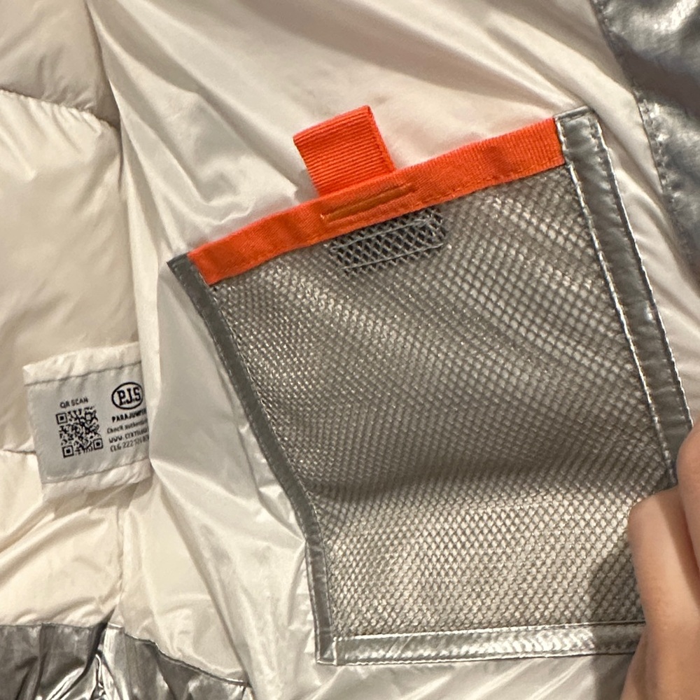 Parajumpers Metallic Silver Puffer Jacket - Picture 4 of 7